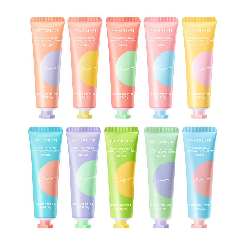 Jianmei Chuangyan Hand Cream 30g Plant Extract Hand Cream 10 Flavors Optional