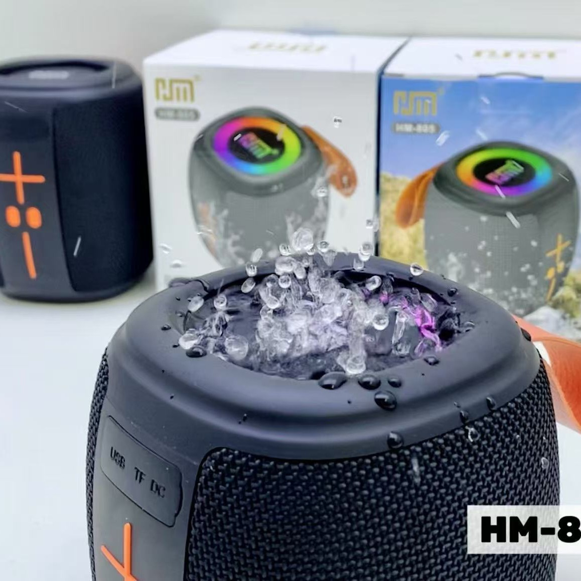 HM805 Bluetooth speaker mini high-power outdoor portable waterproof subwoofer small audio