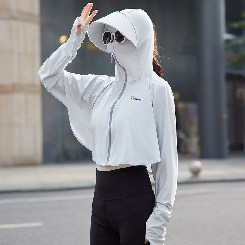 Summer learning to drive riding electric bike sun protection shawl face mask women full face sun protection neck UV protection