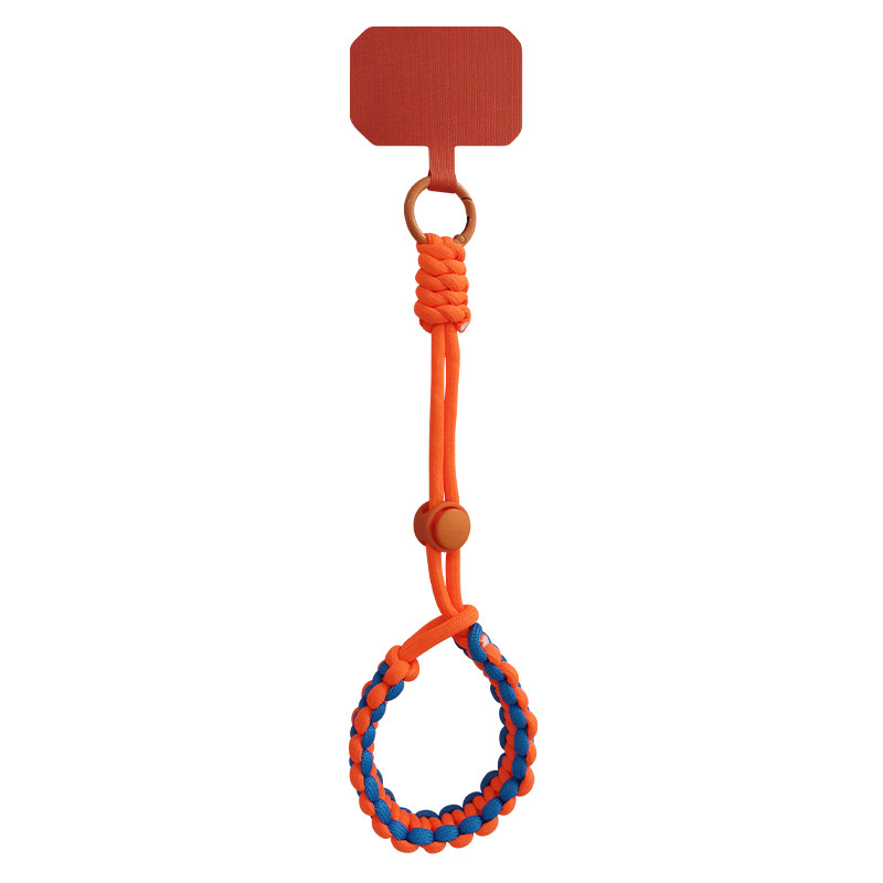 European travel phone strap short wrist adjustable braided strap outdoor sports sturdy men and women