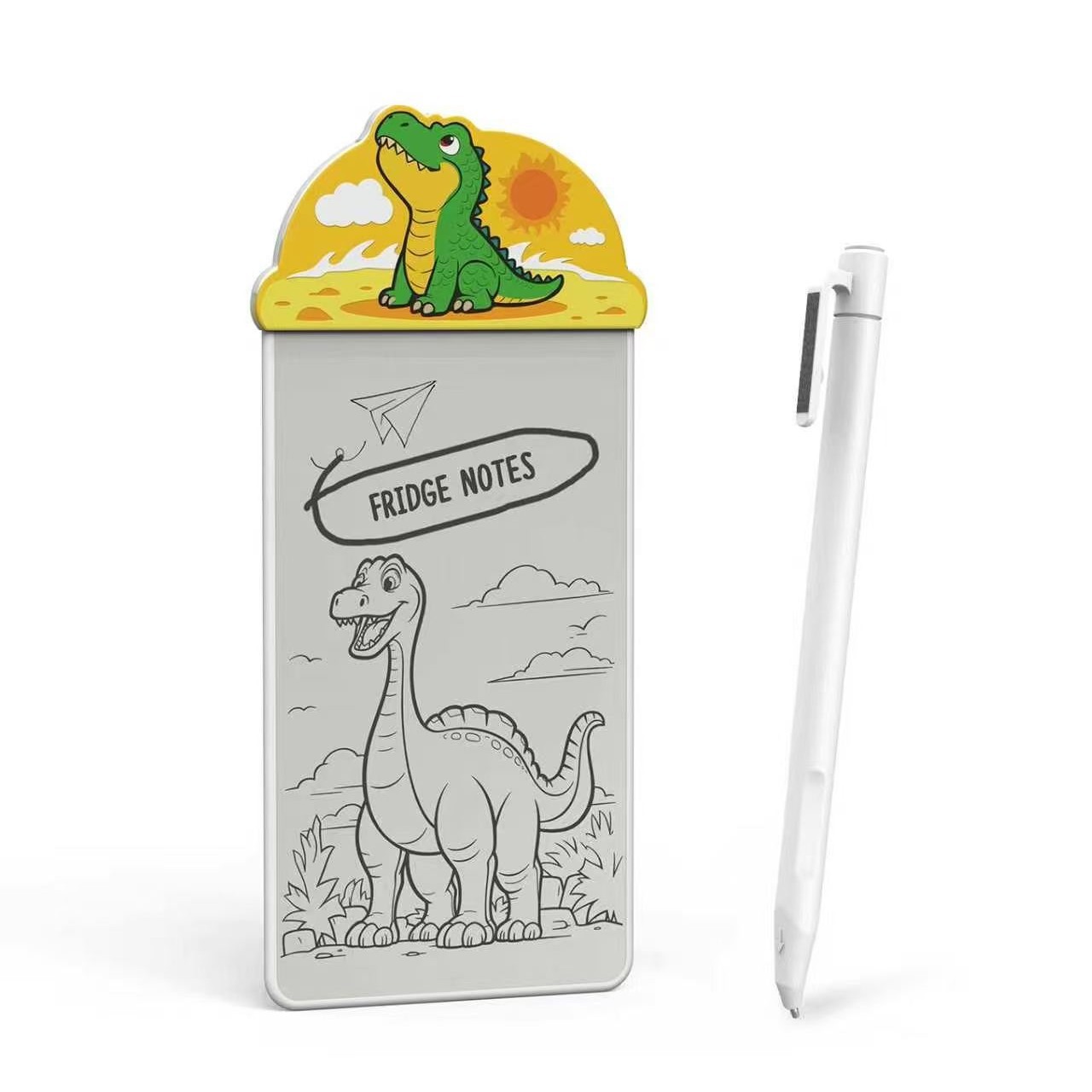 New dust-free inkless writing whiteboard cartoon magnetic erasable magnetic student draft paper