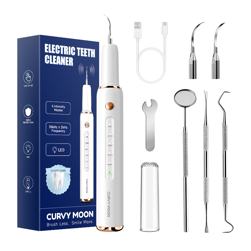 Yue'er Wanwan ultrasonic tooth cleaner, removes tartar and tooth stains, cleaning machine, plaque remover