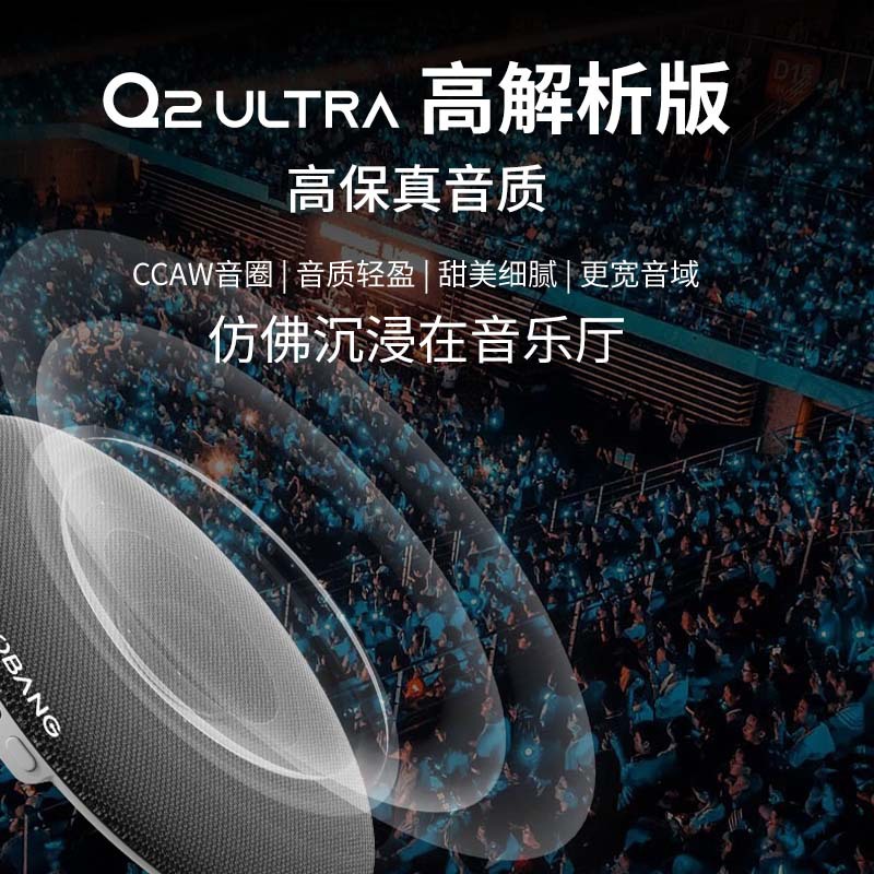 Wubang Zhenshang Yindie Bluetooth Speaker 2025 New Home Desktop Small Bluetooth Audio Q2