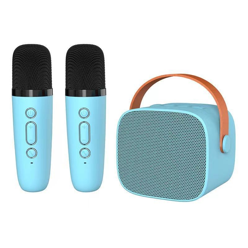 Home wireless microphone K1 Bluetooth speaker outdoor portable karaoke all-in-one speaker with microphone