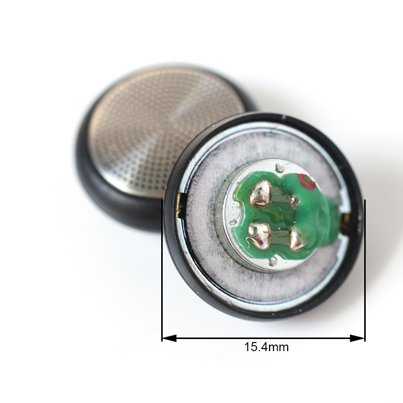 MX500 Unit with Steel Mesh 15.4MM Heavy Bass 32 Ohm Flat Headphone Speaker DIY Earphone