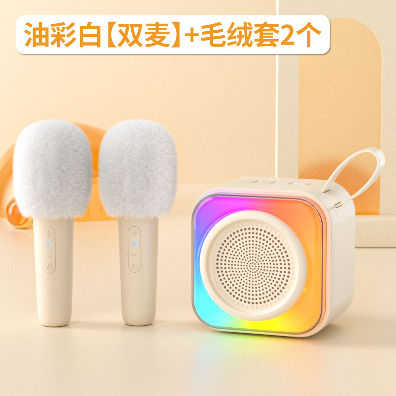 SOAIY SK22 Microphone Speaker All-in-One Bluetooth Singing Karaoke Children Home KTV Machine