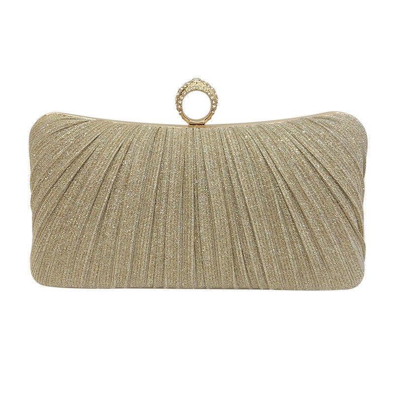 2025 New Ring Bag Large Capacity Evening Dress New Evening Bag Women's Clutch Evening Bag