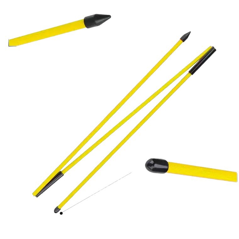 Golf direction indicator rod folding practice rod 3-fold 2-fold putter indicator rod