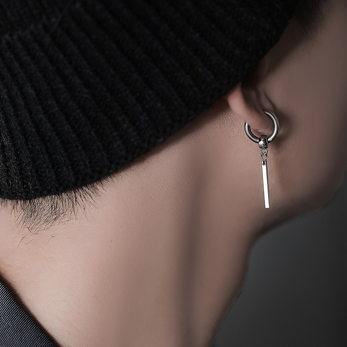 925 earrings for men, feeling Zoro earrings cool handsome ear clips for no ear hole men, no piercing earrings