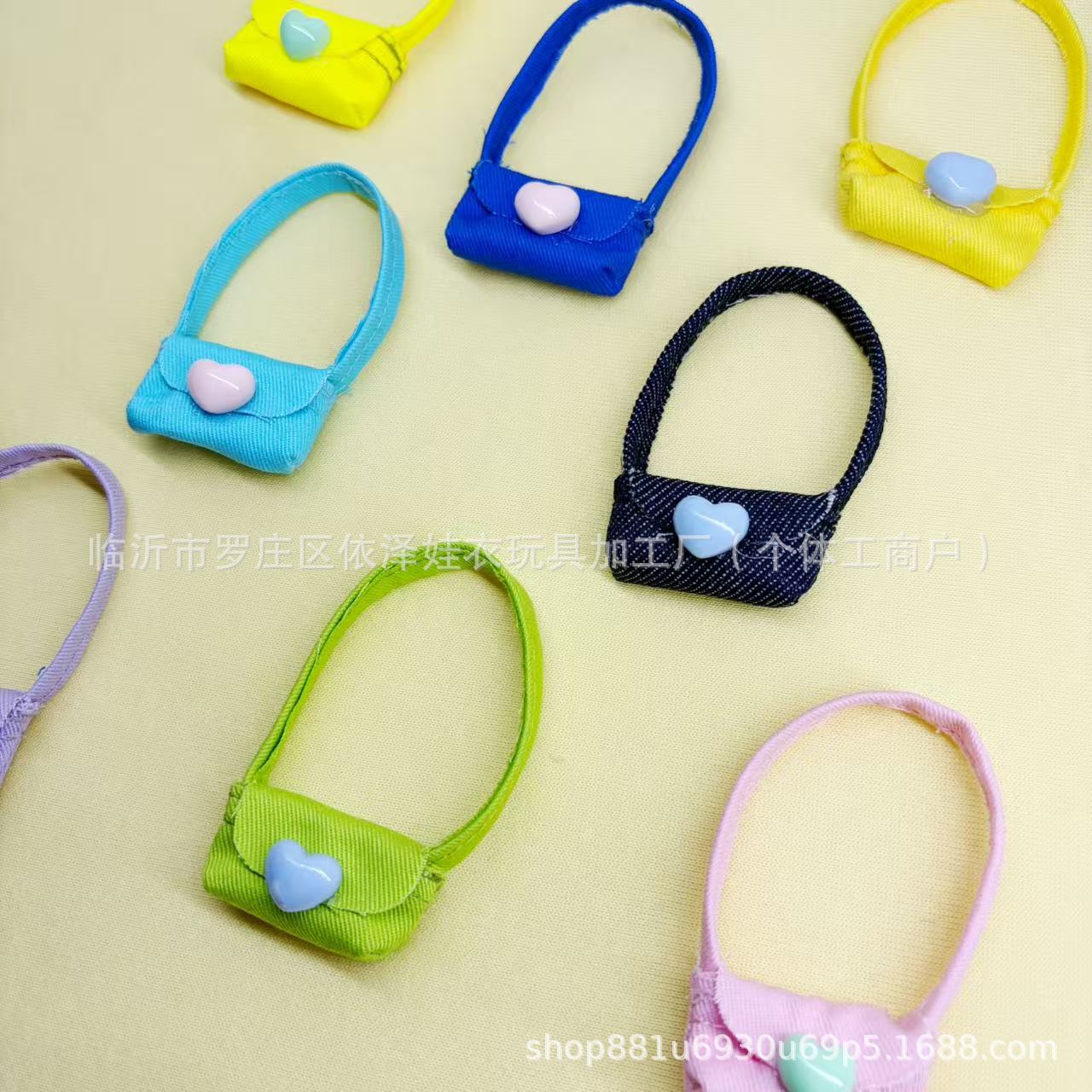 New Doll Clothes Bag 10CM Plush Toy Accessories Small Backpack Suitable for Gazi Sister Crossbody Bag Dopamine Accessories