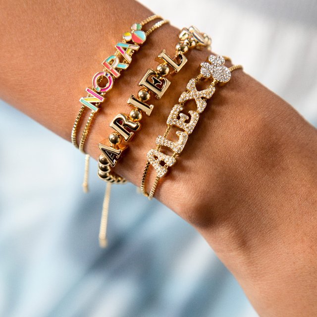 Simple Bracelet 26 Drop Oil Letter Bracelet English Fashion Accessories