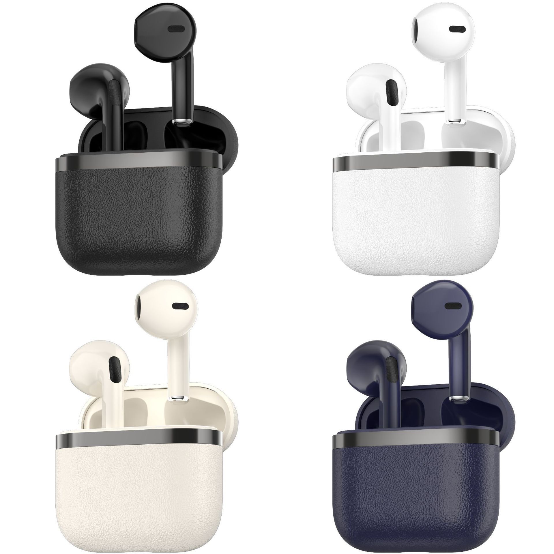 New Pro4s Pro6 Bluetooth Earphone Gaming Touch Noise Cancellation Semi-In-Ear Stereo True Wireless Earphone