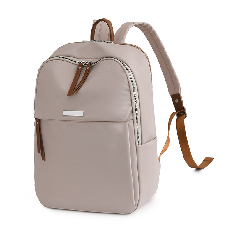 Double-shoulder bag 2025 new student laptop bag women 14 inch women's business large capacity backpack