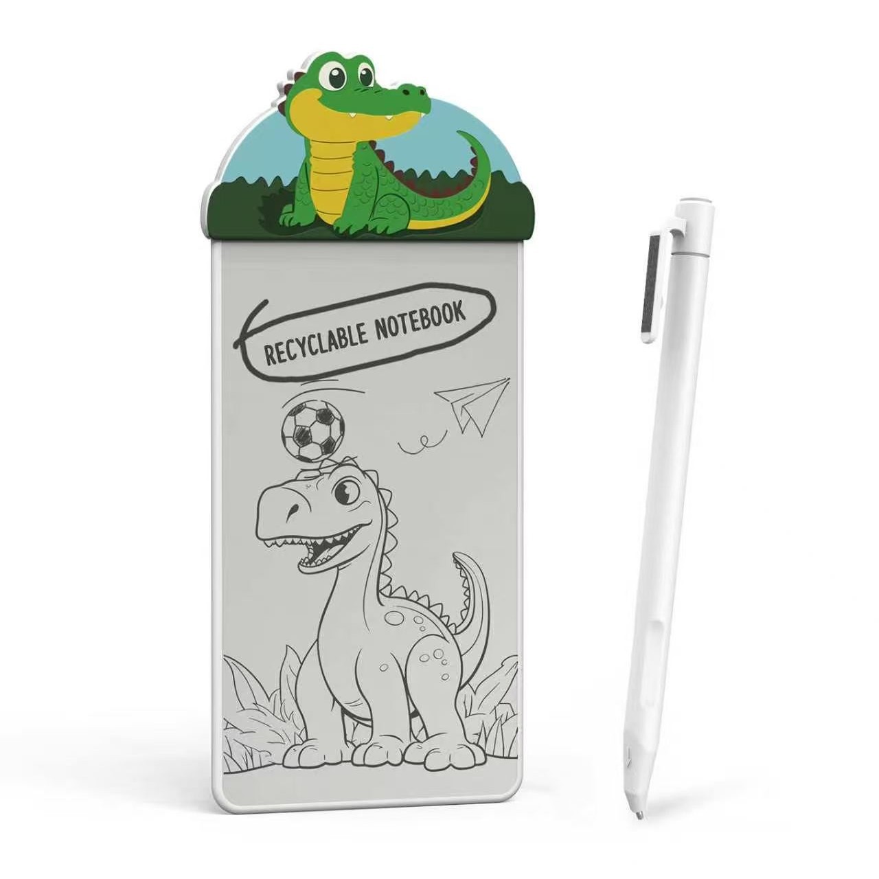 5.5-inch cartoon microcapsule magnetic whiteboard writing board dust-free inkless zero consumables partial erase drawing board