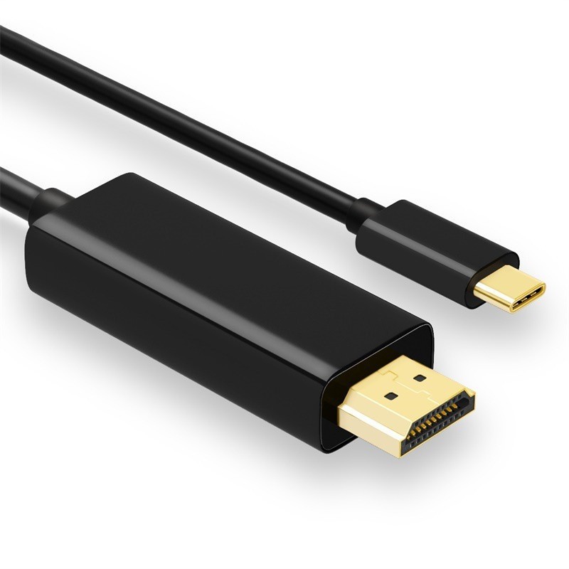 Type-C to HDMI cable 1.8m high-definition adapter 4k notebook screen projection cable digital accessory