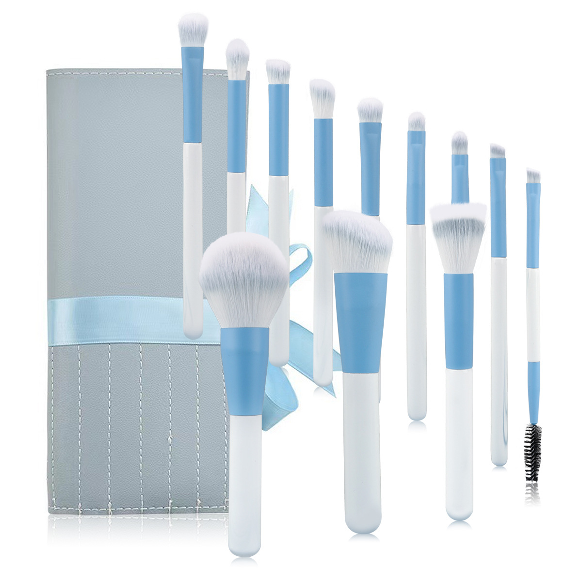 12 Pieces Huayang Qingkong Makeup Brush Set Beginner Full Set Soft Powder Eyeshadow Brush Makeup Cosmetic Tool