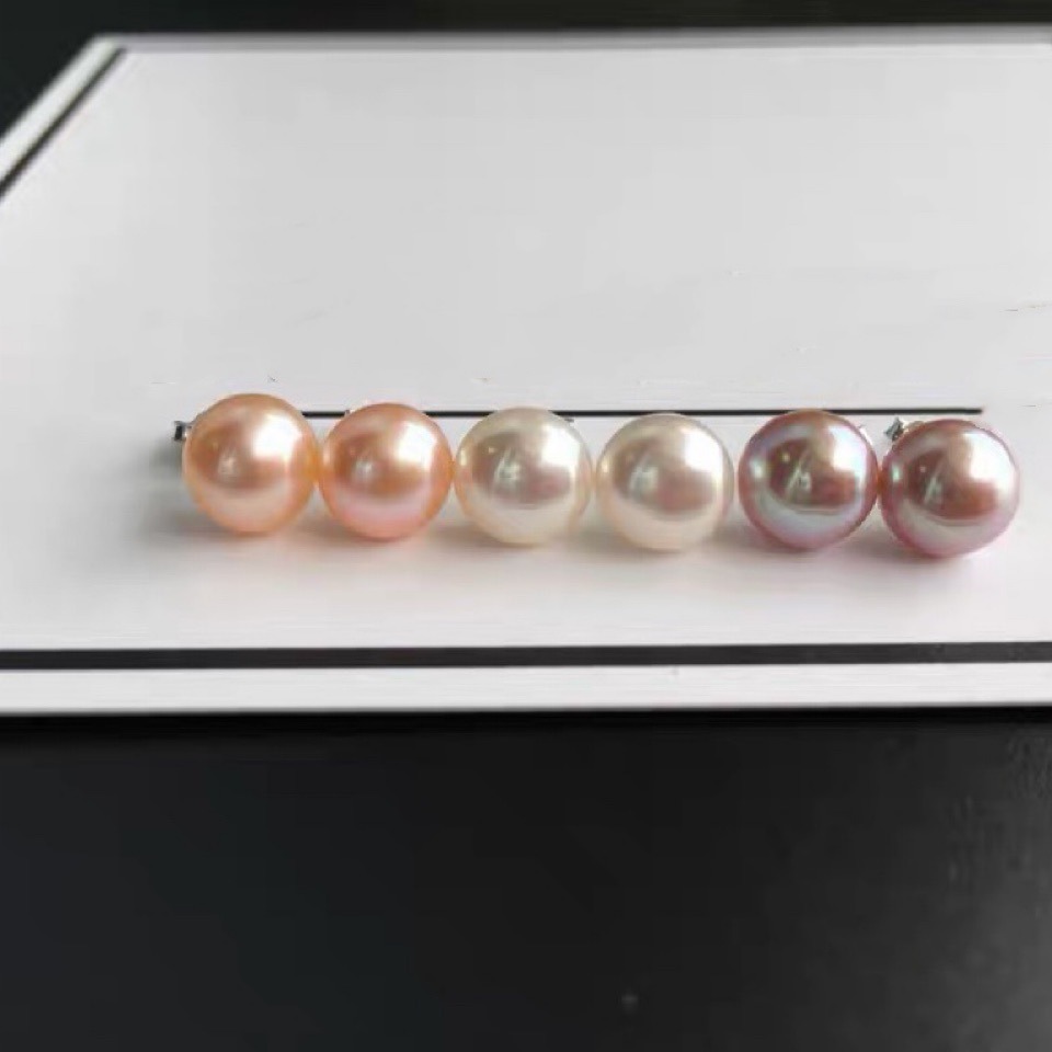 925 silver natural freshwater pearl stud earrings for women 2026 summer new earrings for healing ear holes ear accessories ear pins