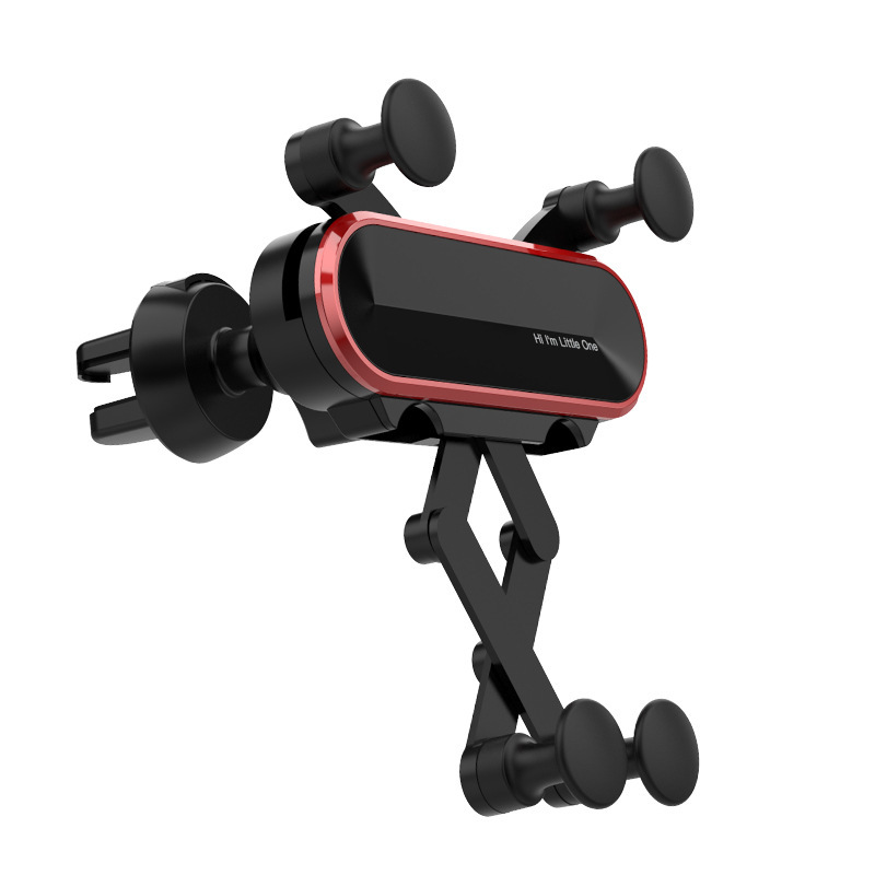 Car Phone Holder Car Air Vent Navigation Holder Universal Gravity Cartoon Telescopic Mini Phone Holder