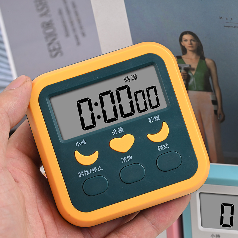 Student Timer Clock Alarm Clock Kitchen Children Multifunctional Electronic Timing Reminder [2408]