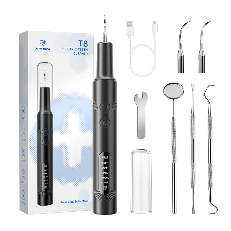 Yue'er Wanwan ultrasonic tooth cleaner, removes tartar, water flosser, cleaning whitening device, electric tooth cleaner