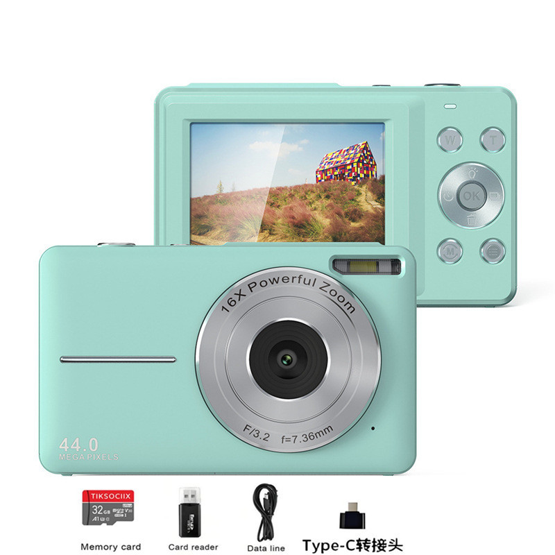 DC403 camera 2.4 inch display digital HD camera small portable CCD student telephoto