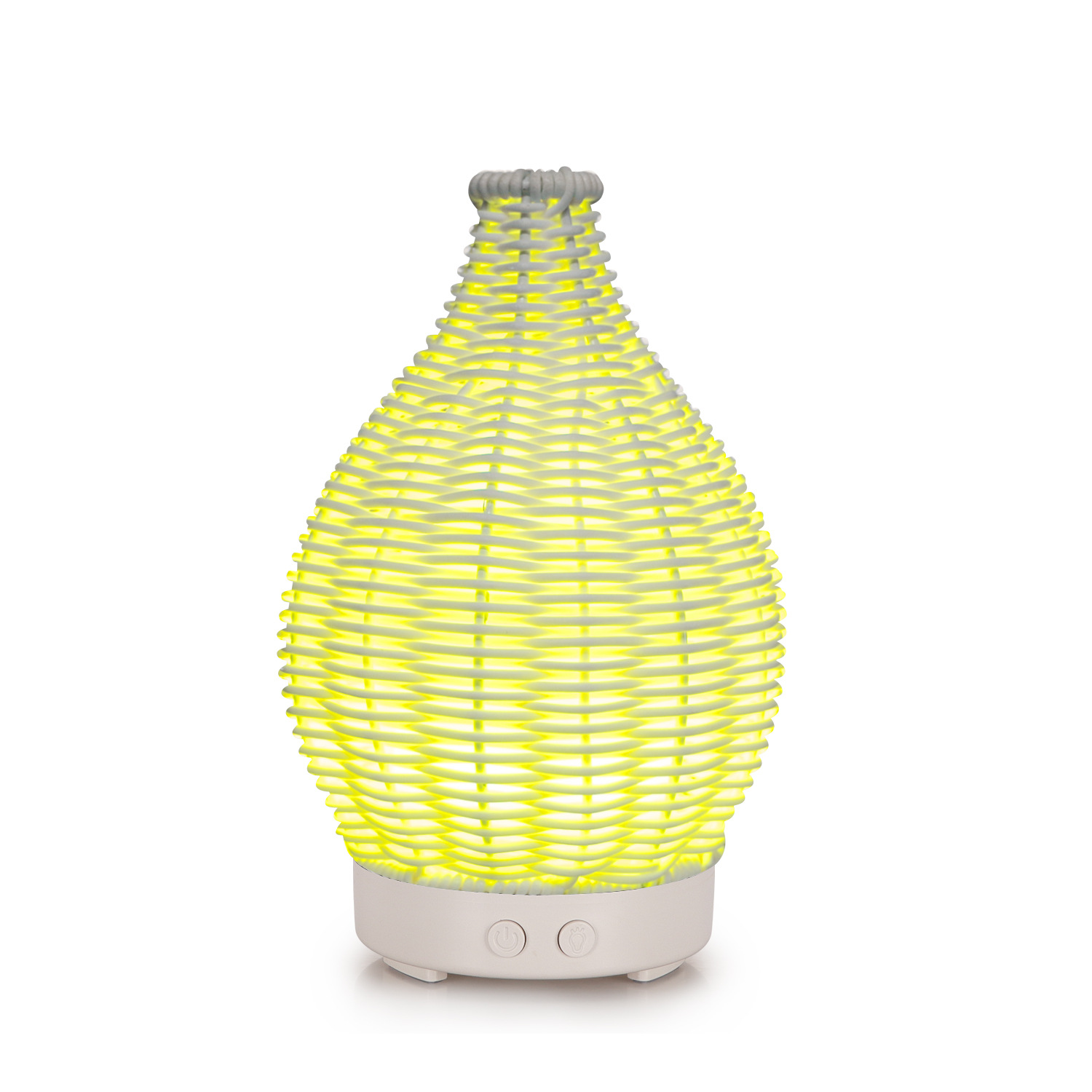 Home Hollow Rattan Humidifier Mini Ultrasonic Atomizer 100ML Aromatherapy Diffuser Aroma Quiet Design