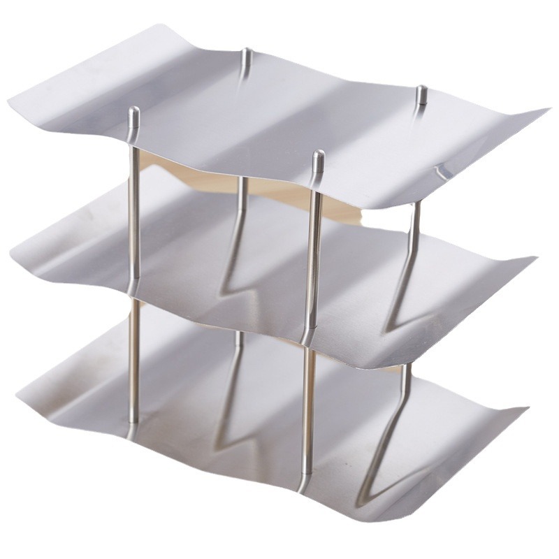 Stainless Steel Wine Rack Assembled Wine Rack Three-Layer Storage Nordic Home Hotel Restaurant Wine Bottle Rack