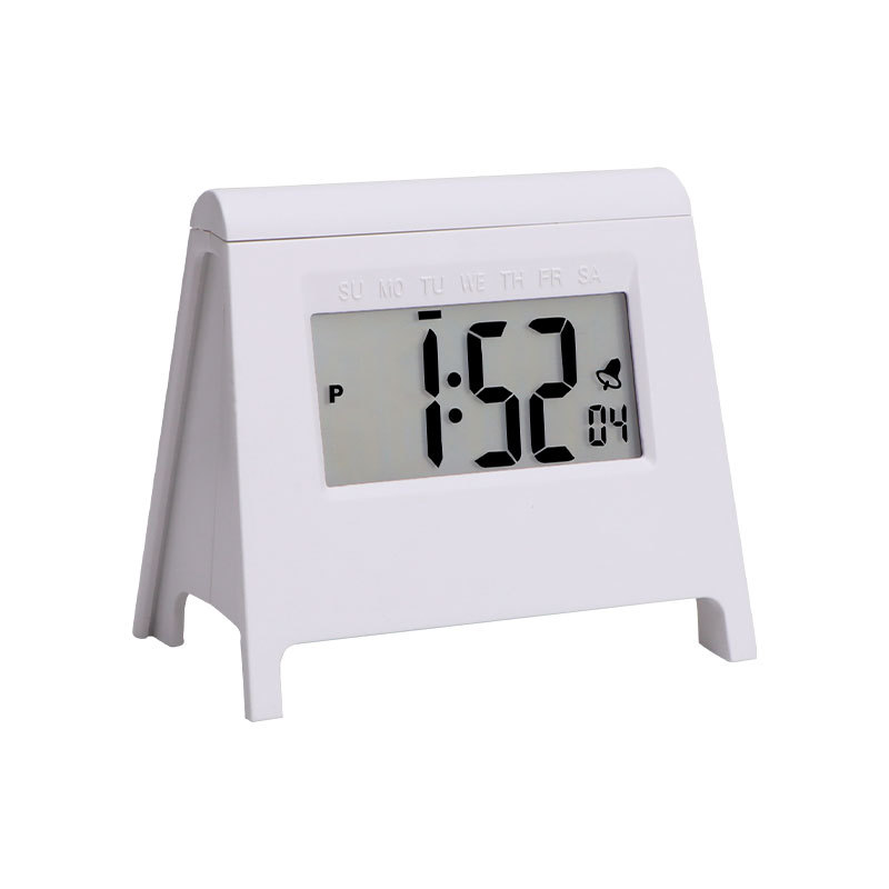 Electronic clock, student mini night light portable desktop decoration, cute and small dormitory clock