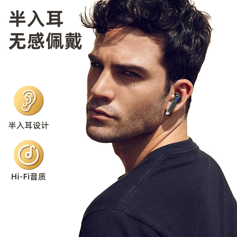 High-Definition Digital Display True Wireless Bluetooth Earphones Bluetooth 5.3 In-Ear TWS Earphones Call Noise Cancelling Stereo Sound