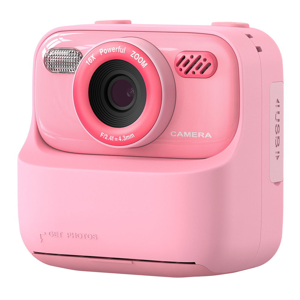 Zongxin P79 Children's Printer High-Definition Video Recording Dual Camera Multi-Functional Mini Instant Camera