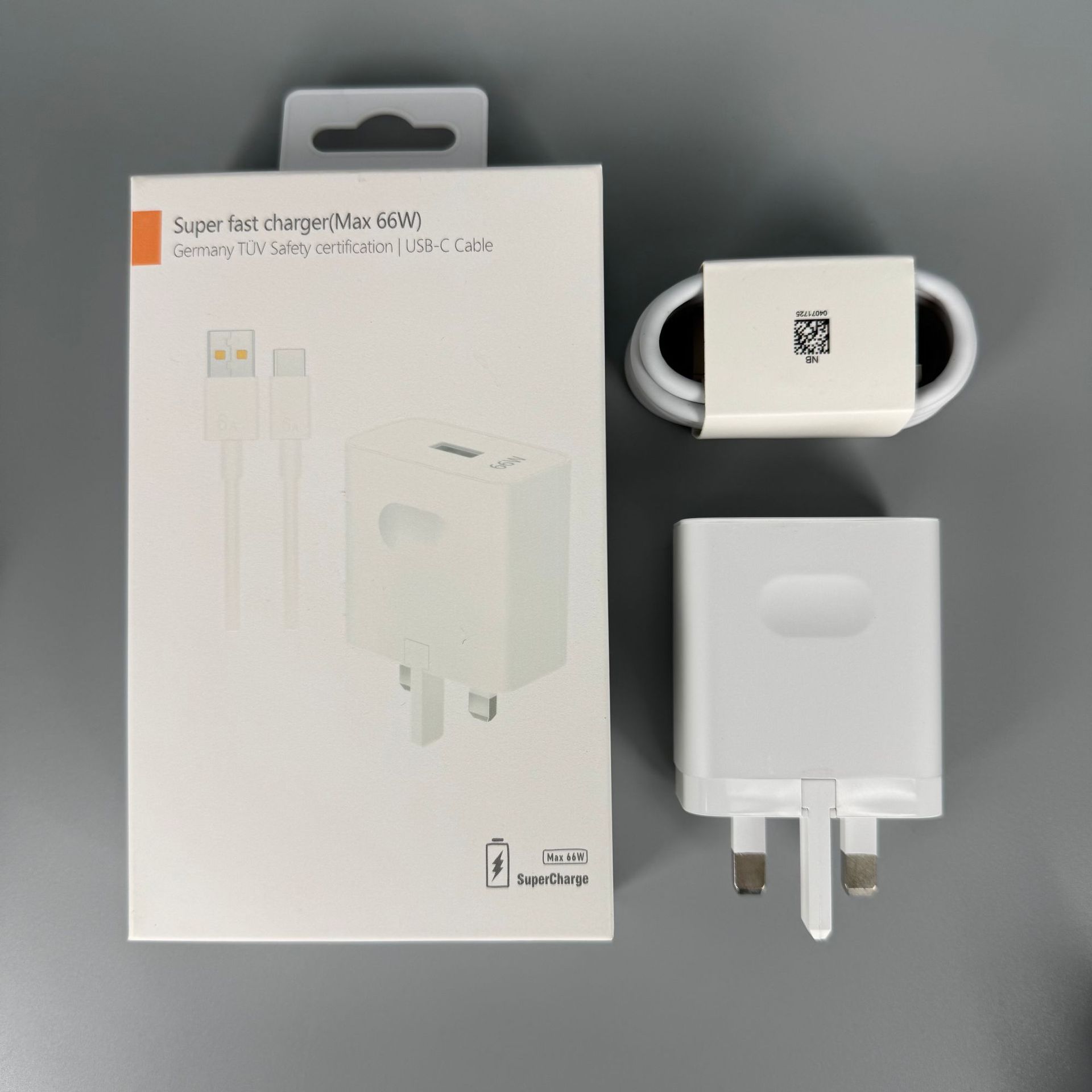 Applicable Huawei 66W Charger European Standard Charging Head USB American Standard Fast Charging Head Mobile Flash Charging Original