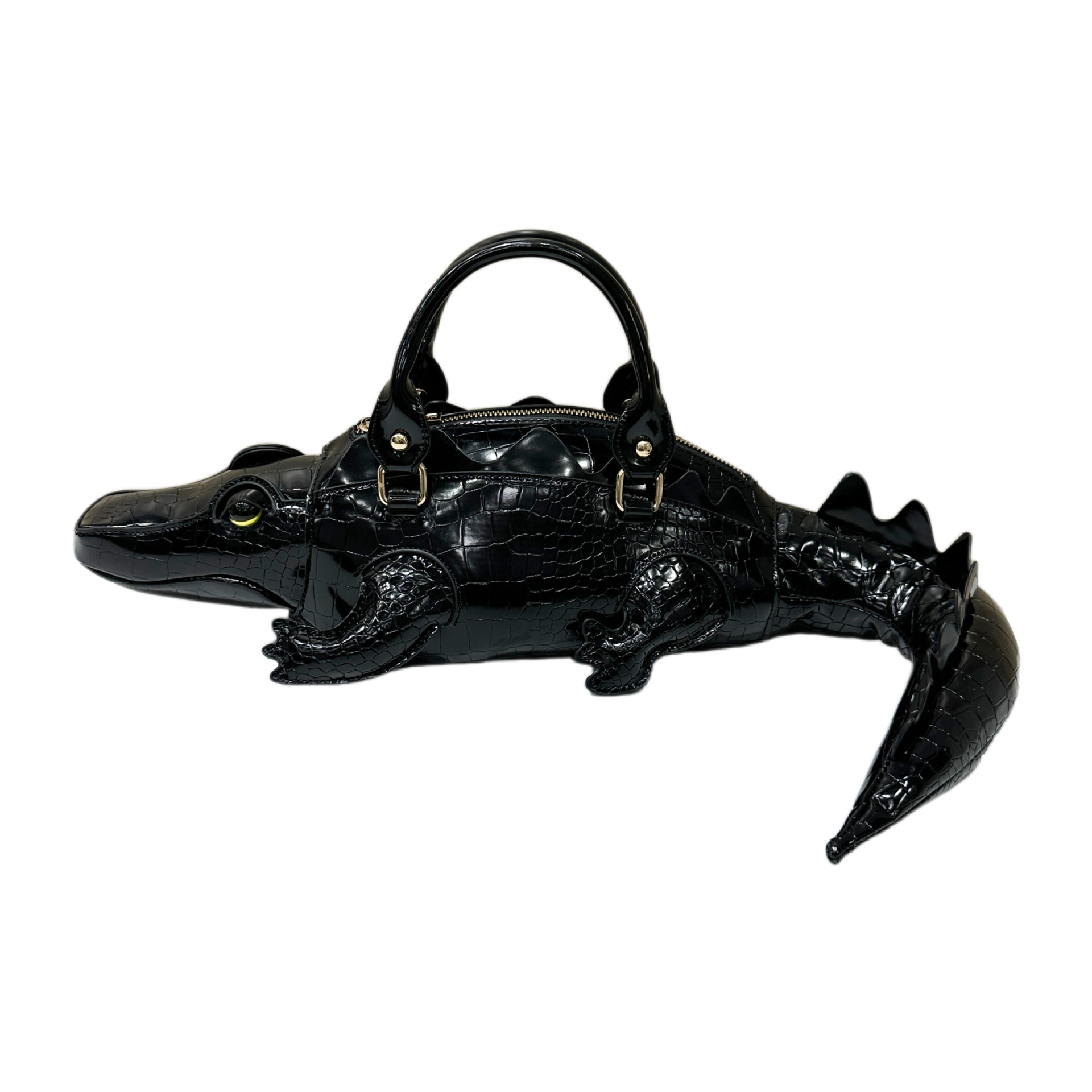 Novelty Handle Bag Shoulder Bag 2025 3D Crocodile Bag Crossbody Bag