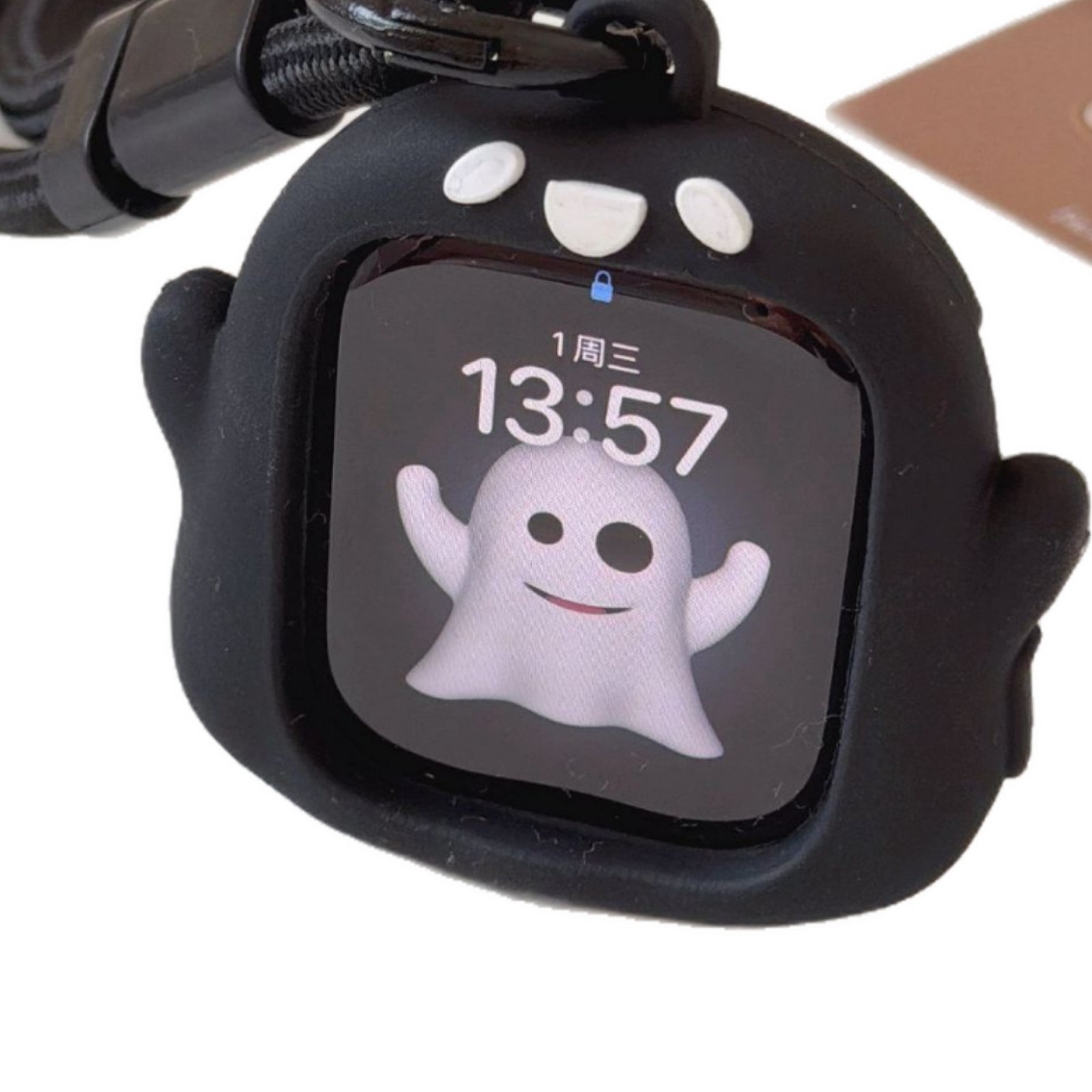 Glow in the dark ghost compatible Apple watch Apple watch S11/10/9 protective case iWatch Ultra soft case