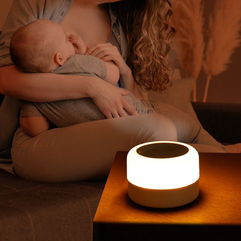 Colorful Music White Noise Sleep Aid Device Sleep Companion Light White Noise Machine Baby Soothing Music Box Sleep Aid Machine