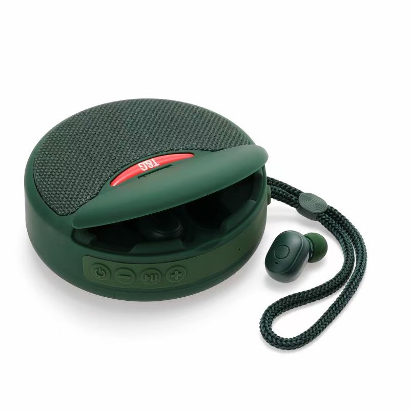 Newly Launched TG808 Headphone Bluetooth Audio In-Ear TWS Earphone Speaker Card Wireless Audio