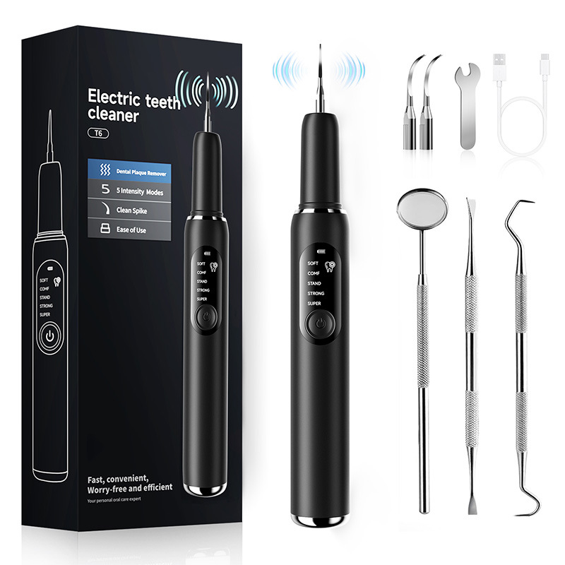 Yue'er Wanwan ultrasonic tooth cleaner, home smart ultrasonic tooth cleaner, plaque remover, personal care teeth whitening device