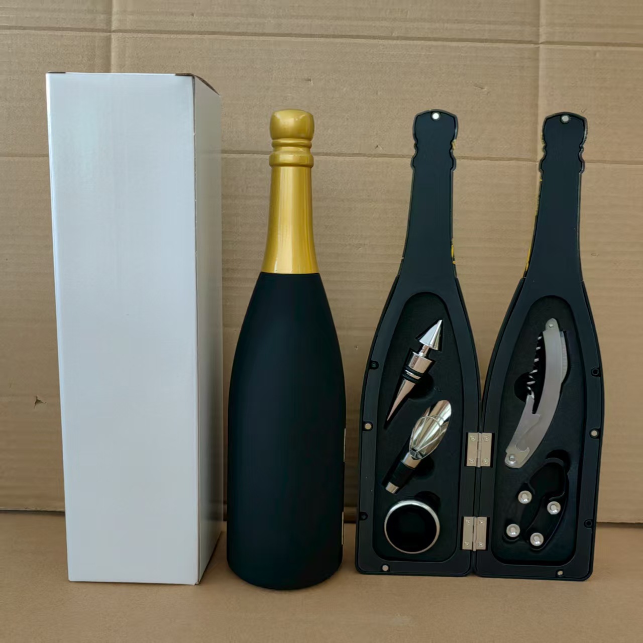 Red Wine Tool Champagne Wine Bottle Five-Piece Set Red Wine Tool Box Opener Wine Tool Gift
