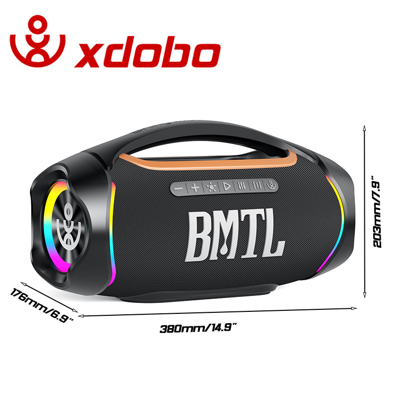 Xiduobao Boom ii Outdoor Plug-in Card Bluetooth Audio Bass Portable TWS Wireless Audio 120W