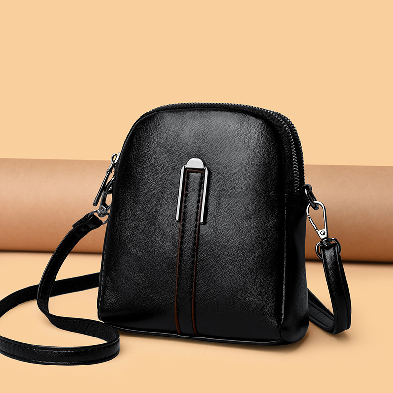 Mobile phone bag women 2025 new bag women texture mini shoulder bag women crossbody small bag