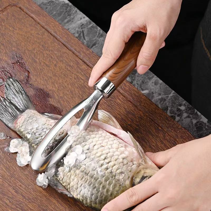 304 stainless steel peeler, corn peeler, fish scale remover, scale remover, plate lifter, corer, kitchen small tool set