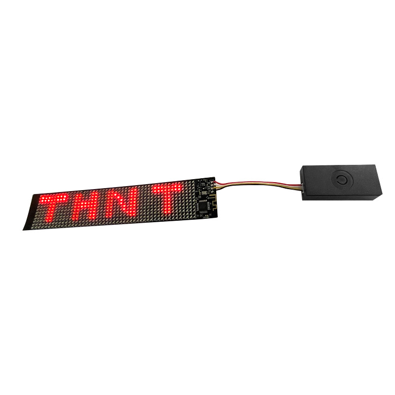 LED flexible display, hat-style LED display, flexible LED display for cell phones, backpack-style LED flexible display