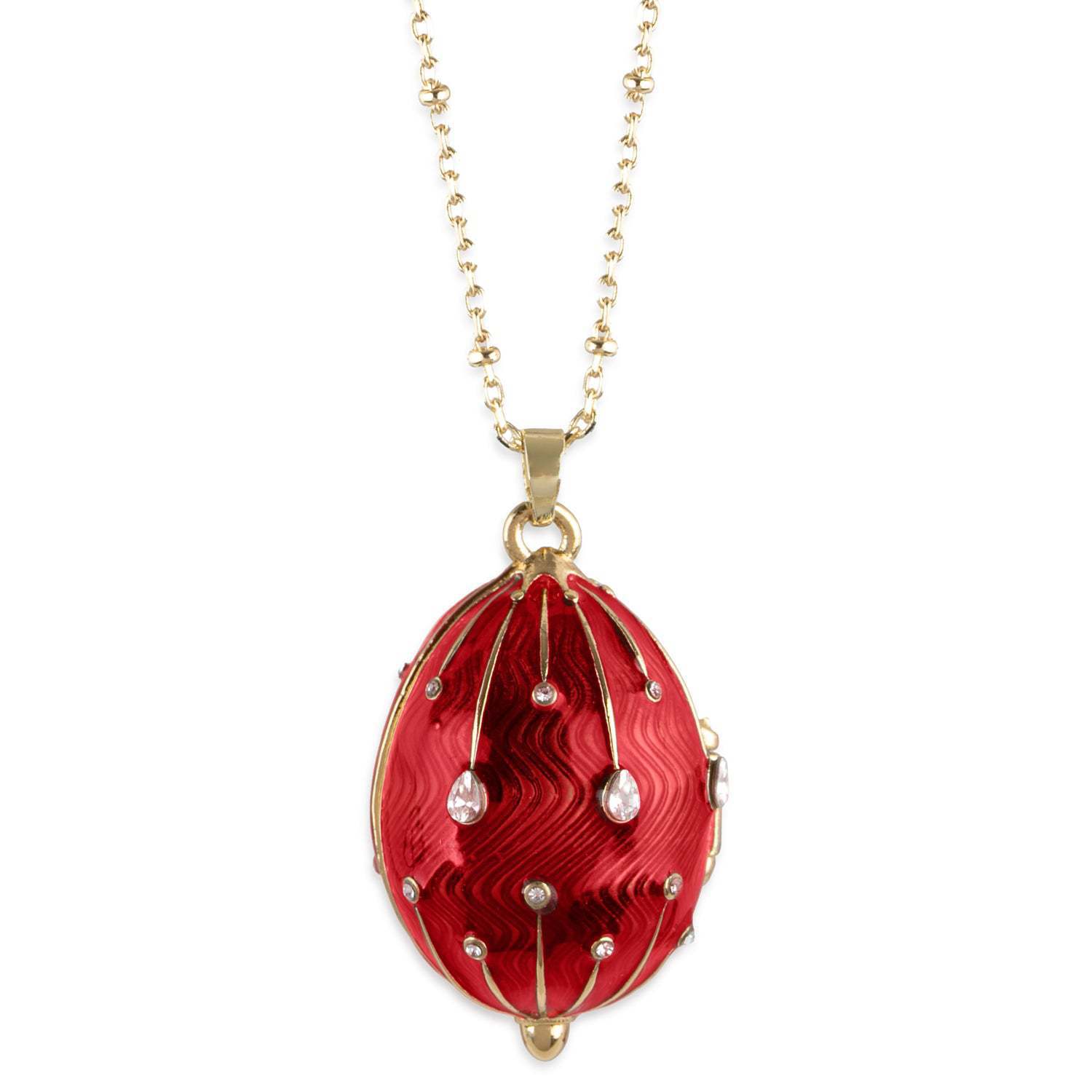 New pink-toned colorful necklace with openable design, Mother's Day gift niche necklace