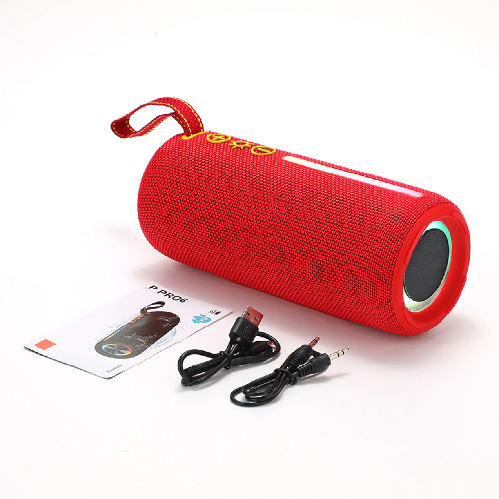 P PRO Series P PRO6 Wireless Bluetooth Speaker Portable Speaker Outdoor Riding Waterproof