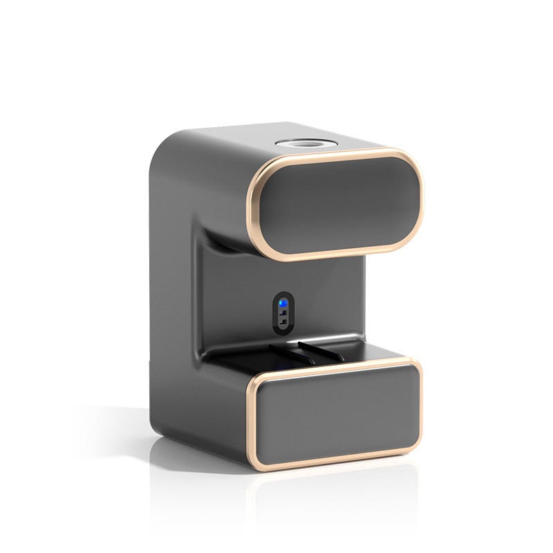 Wall-mounted bathroom automatic sensor toothpaste squeezer no-drill UV sterilization toothbrush holder toothbrush storage rack