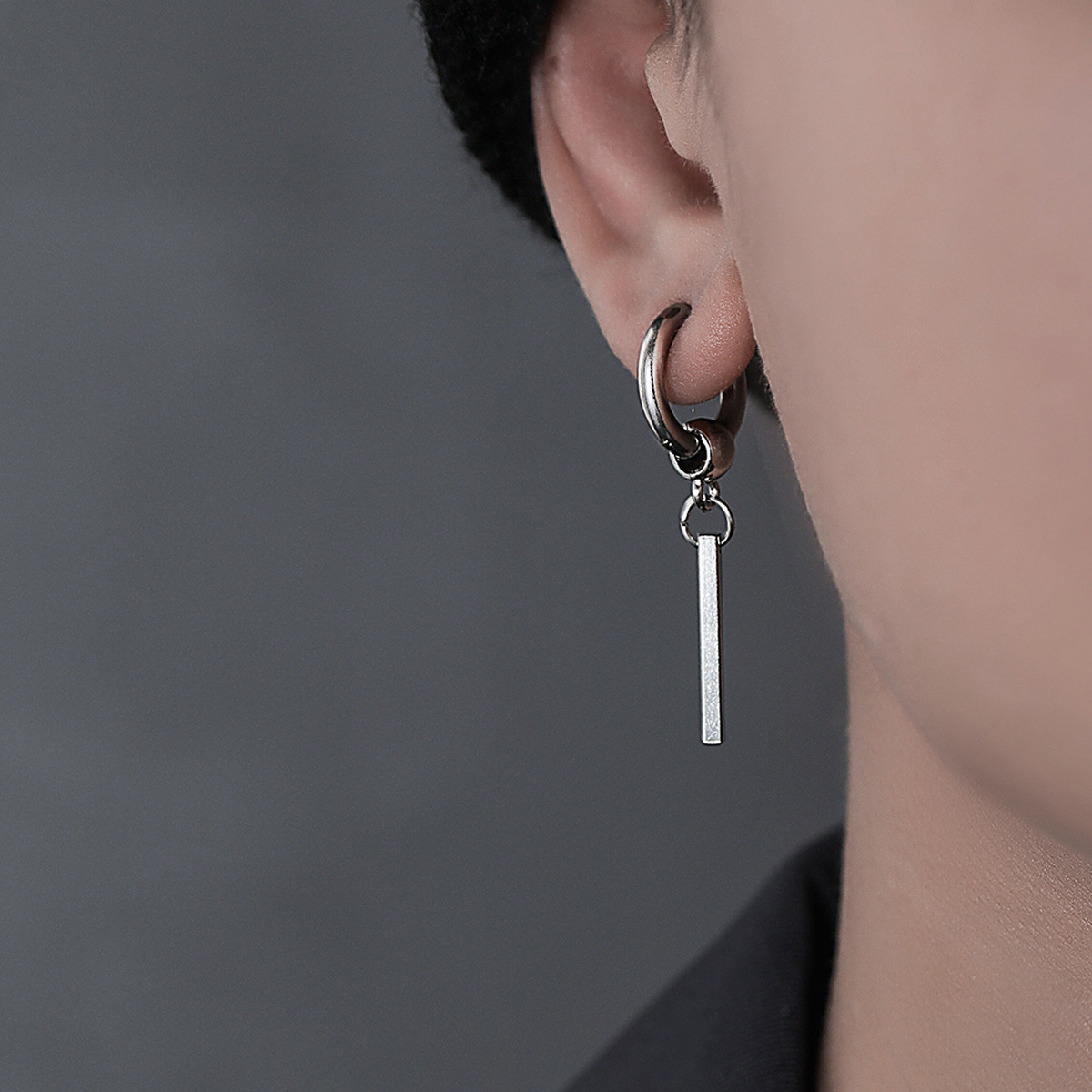 925 earrings for men, feeling Zoro earrings cool handsome ear clips for no ear hole men, no piercing earrings