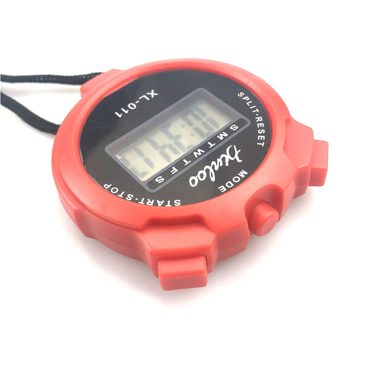 XL-011 Electronic Stopwatch Digital Display Single Channel Stopwatch Student Running Fitness Training Coach Referee Timer