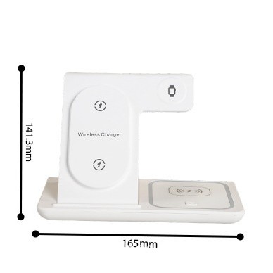 Magnetic 3-in-1 Multi-Functional Wireless Charger 15W Fast Charging for Apple Phone Watch Earphone Wireless Charger