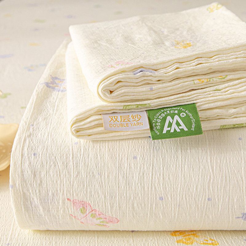 雨蝶【A类面料 孕婴可用】 · 0.9m床：120x230cm【单件床单】