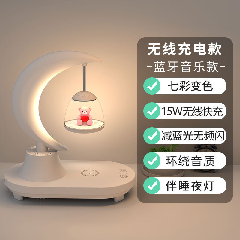 5W · TB-22SFWK小熊蓝牙音箱+七彩氛围灯+15W手机无线快充