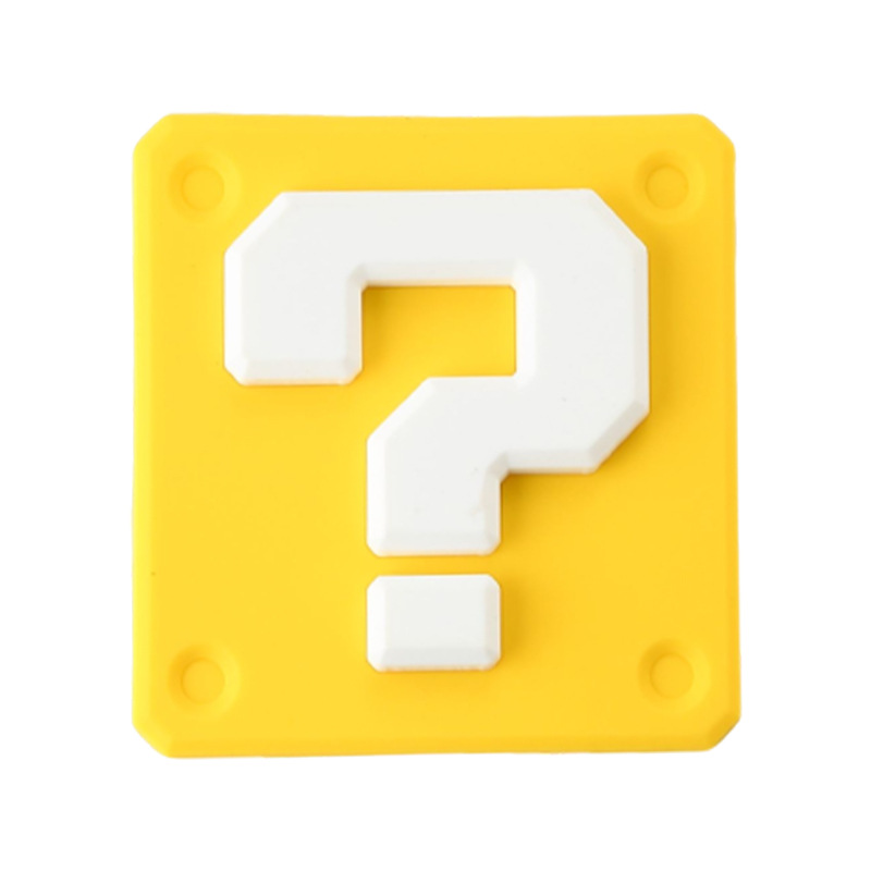 Cute tissue box, tissue holder, simple living room, home use, napkin box, question mark anti-collision sticker decoration